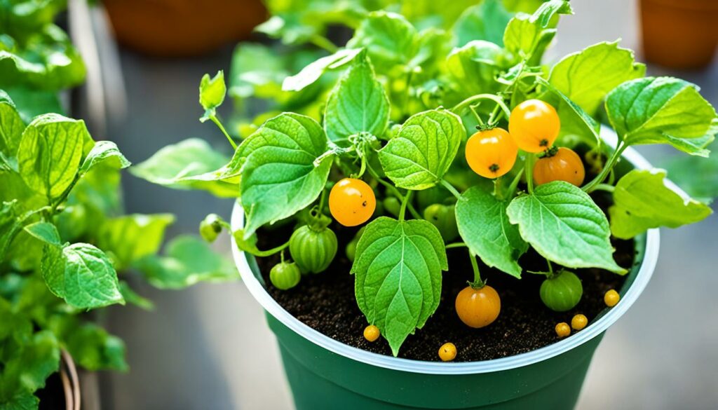 cape gooseberry plant