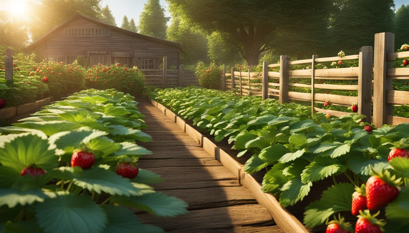 strawberry garden